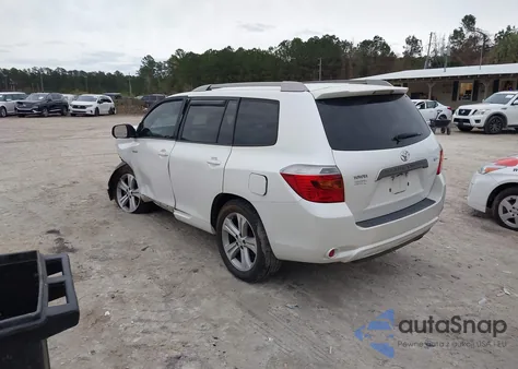 2008 Toyota Highlander Sport z USA, uszkodzony, nr VIN JTEDS43A182008756